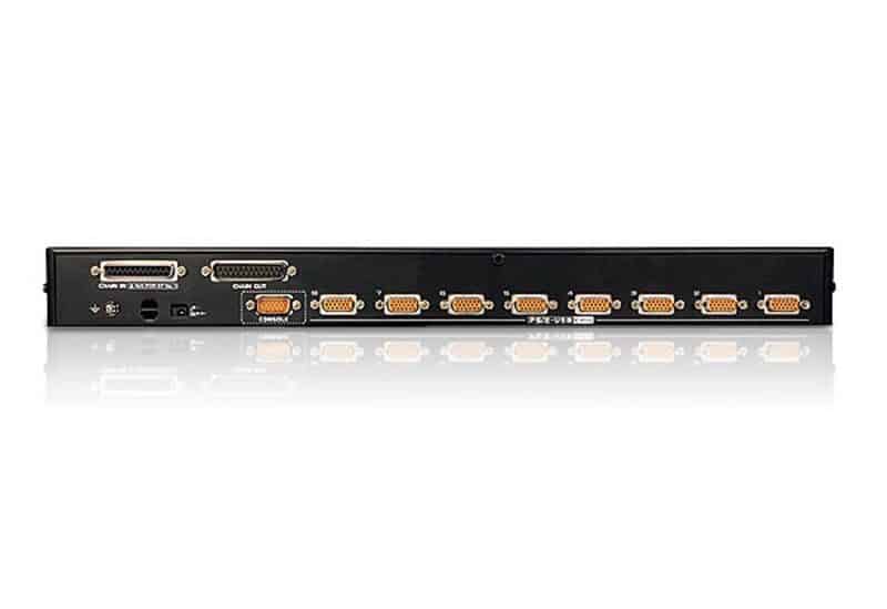 ATEN 8-Poorts PS/2-USB VGA KVM Schakelaar met Ketenverbinding Poort en USB Randapparatuur Ondersteuning - Afbeelding 2