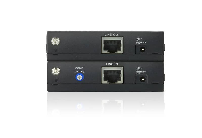 ATEN VGA/Audio Cat 5-verlenger (1280 x 1024 bij 150 m) - Afbeelding 2