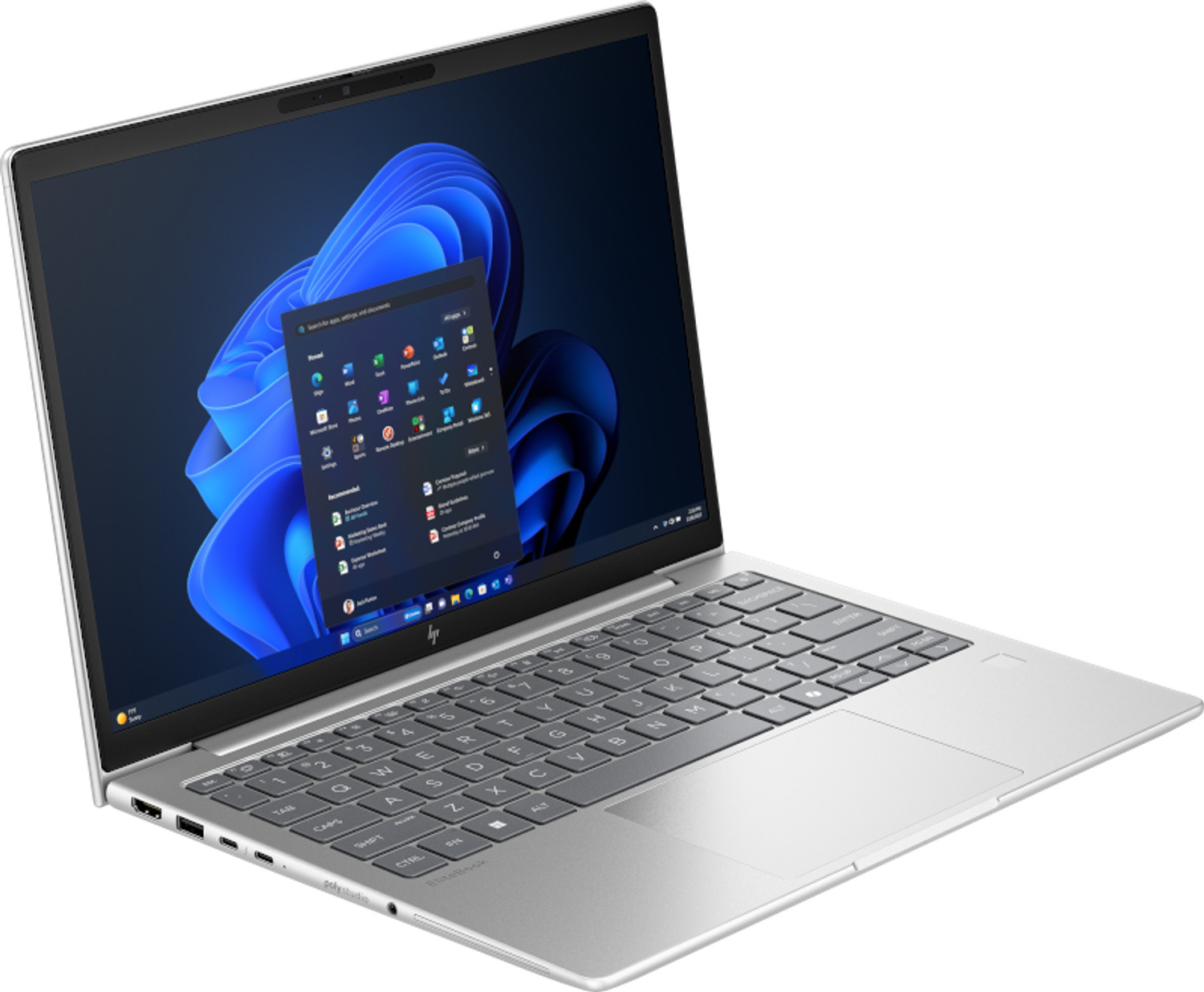 HP EliteBook 6 G1i 13 (AI PC) UMA Ultra7 255U / 13.3 WUXGA UWVA 300 5MP IR 60Hz bnt Panel / 16GB (1x16GB) DDR5 5600 SODIMM Memory / 512GB PCIe/ W11p64 / 1 Yr W QWERTZ - Afbeelding 2
