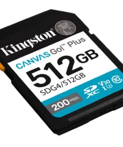 Kingston Technology Canvas Go! Plus 512GB SDXC Canvas Go Plus Gen4 200MB/s C10 UHS-I U3 V30 - Afbeelding 2