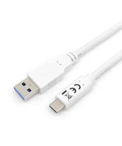 Equip 128363 USB 3.2 Gen 1 C naar A kabel, M/M , 1,0 m, 5Gbps, Wit