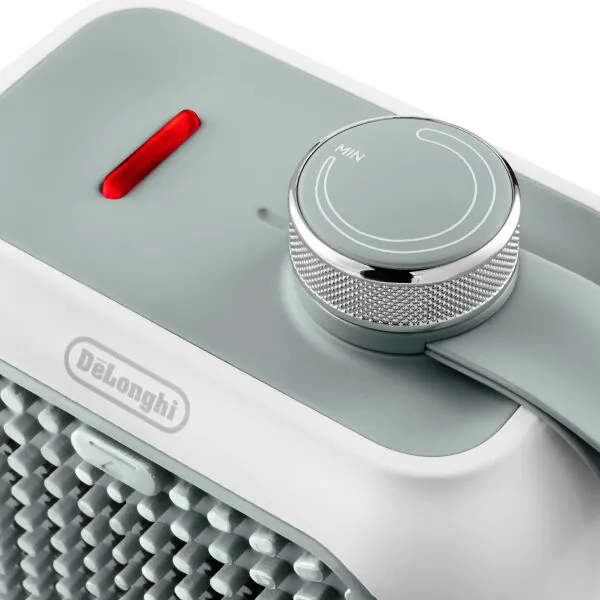De’Longhi HFX10B03.GR electrische verwarming Binnen Grijs, Wit 350 W Ventilator elektrisch verwarmingstoestel - Afbeelding 6