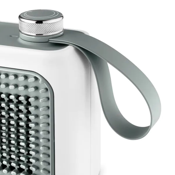De’Longhi HFX10B03.GR electrische verwarming Binnen Grijs, Wit 350 W Ventilator elektrisch verwarmingstoestel - Afbeelding 2