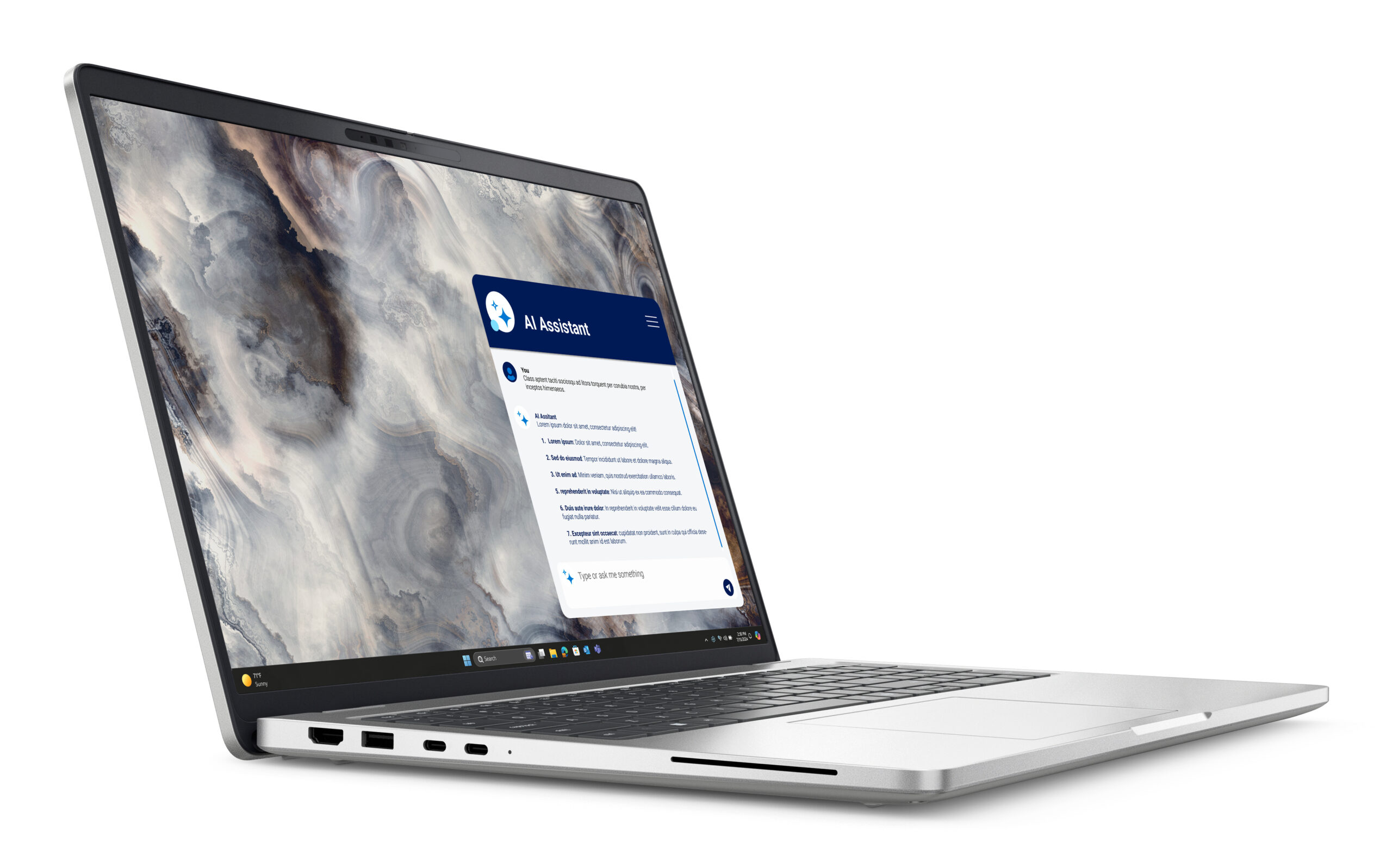 DELL Pro 16 Plus PB16250 Copilot+ PC Intel Core Ultra 7 266V Laptop 40,6 cm (16") Full HD+ 16 GB LPDDR5x-SDRAM 512 GB SSD Wi-Fi 7 (802.11be) Windows 11 Pro Belgisch Aluminium - Afbeelding 4