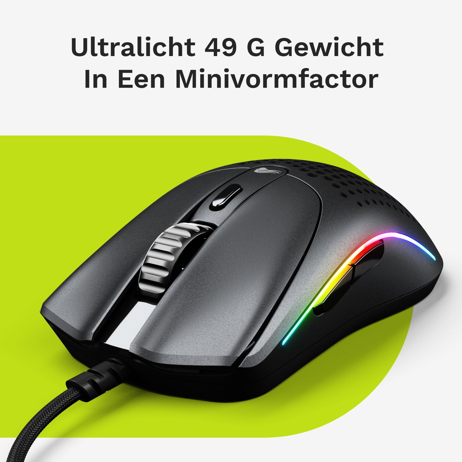 Glorious Gaming Model O 2 Mini muis Gamen Rechtshandig USB Type-A Optisch 26000 DPI - Afbeelding 2