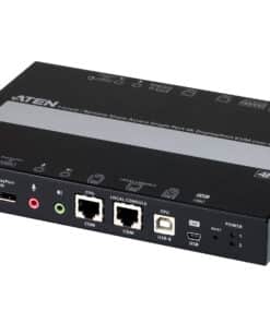 ATEN 1-Lokale/Externe enkele poort voor gedeelde toegang 4K DisplayPort KVM over IP-switch