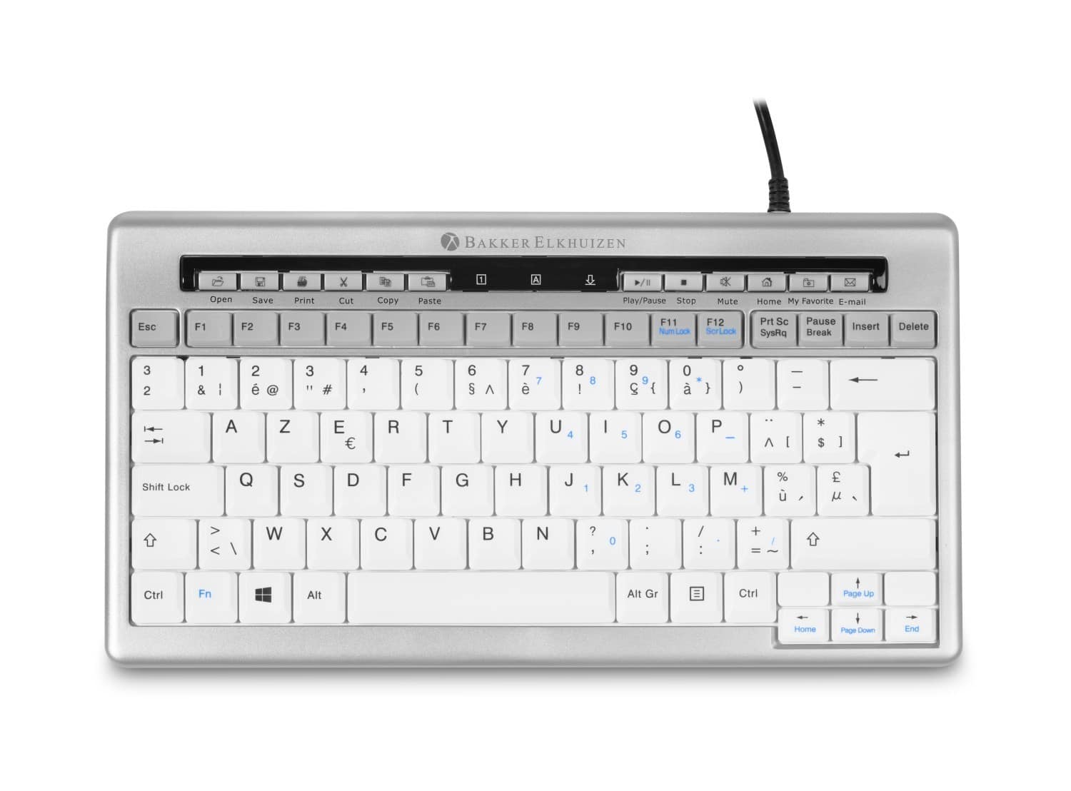 BakkerElkhuizen S-board 840 UK Qwerty Toetsenbord