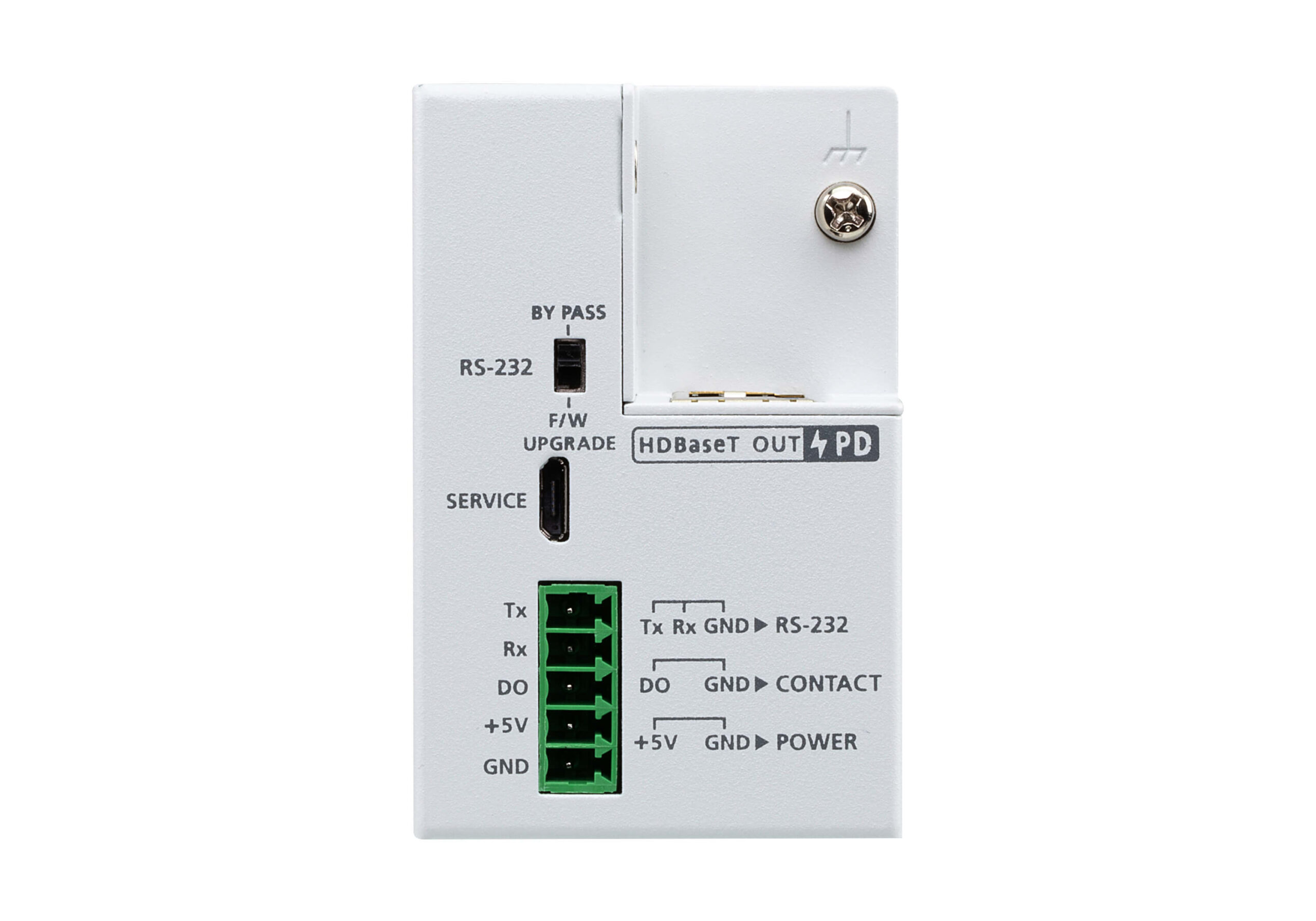 ATEN DisplayPort HDBaseT-Lite zender met EU Wall Plate / PoH - Afbeelding 5