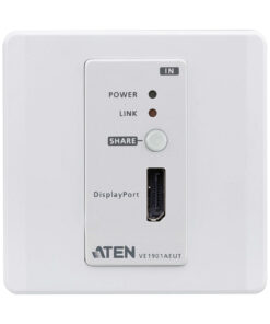 ATEN DisplayPort HDBaseT-Lite zender met EU Wall Plate / PoH - Afbeelding 3