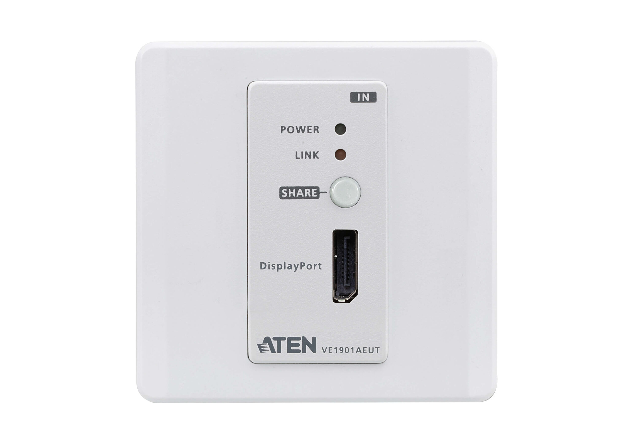 ATEN DisplayPort HDBaseT-Lite zender met EU Wall Plate / PoH - Afbeelding 3