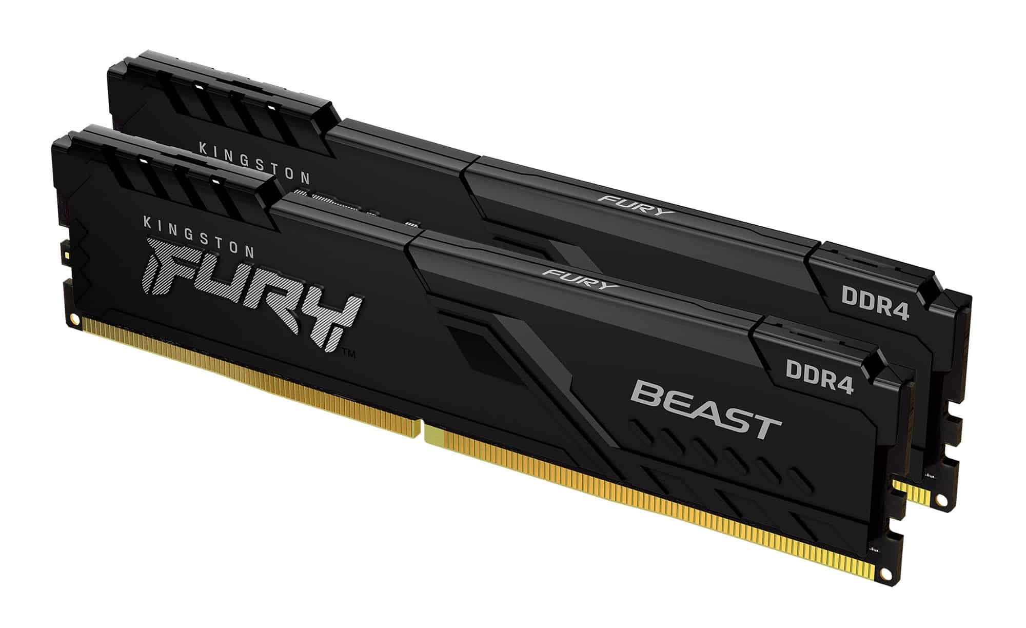 Kingston Technology FURY Beast 32GB 3200MT/s DDR4 CL16 DIMM (Kit van 2) 1Gx8 Black