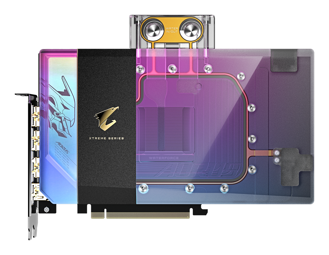 GIGABYTE AORUS GeForce RTX 5090 XTREME WATERFORCE WB 32G NVIDIA 32 GB GDDR7 - Afbeelding 2