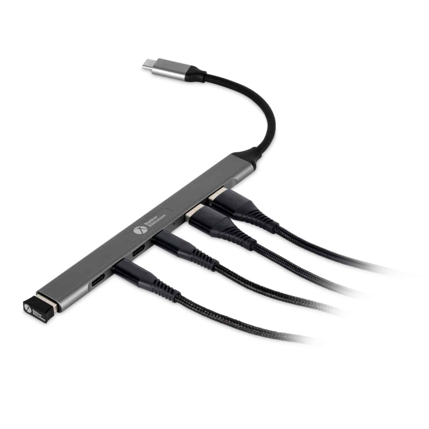 BakkerElkhuizen USB-C Hub 7-in-1 (3A+4C) - Afbeelding 5