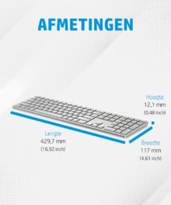 HP 970 programmeerbaar draadloos toetsenbord