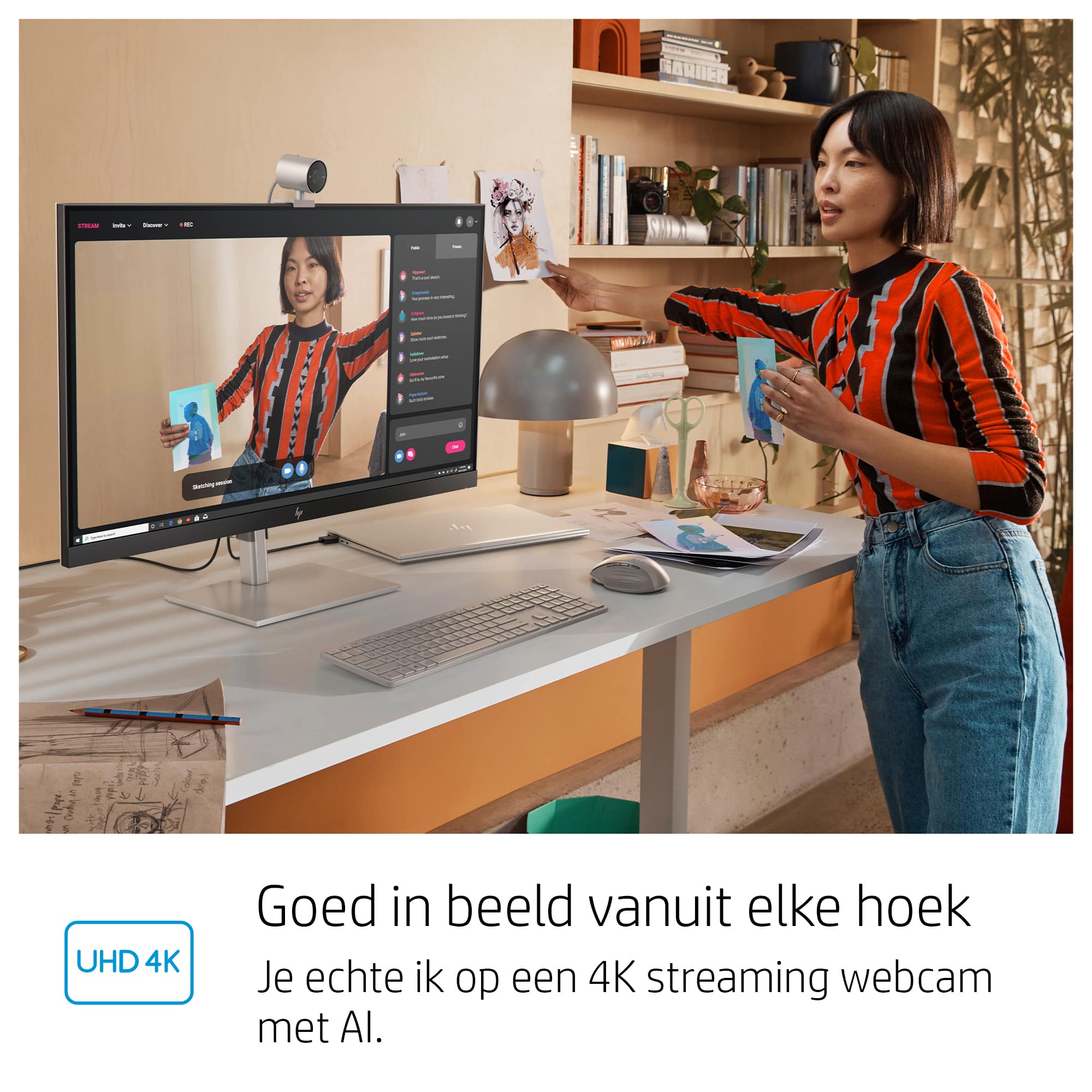 HP 950 4K webcam - Afbeelding 3
