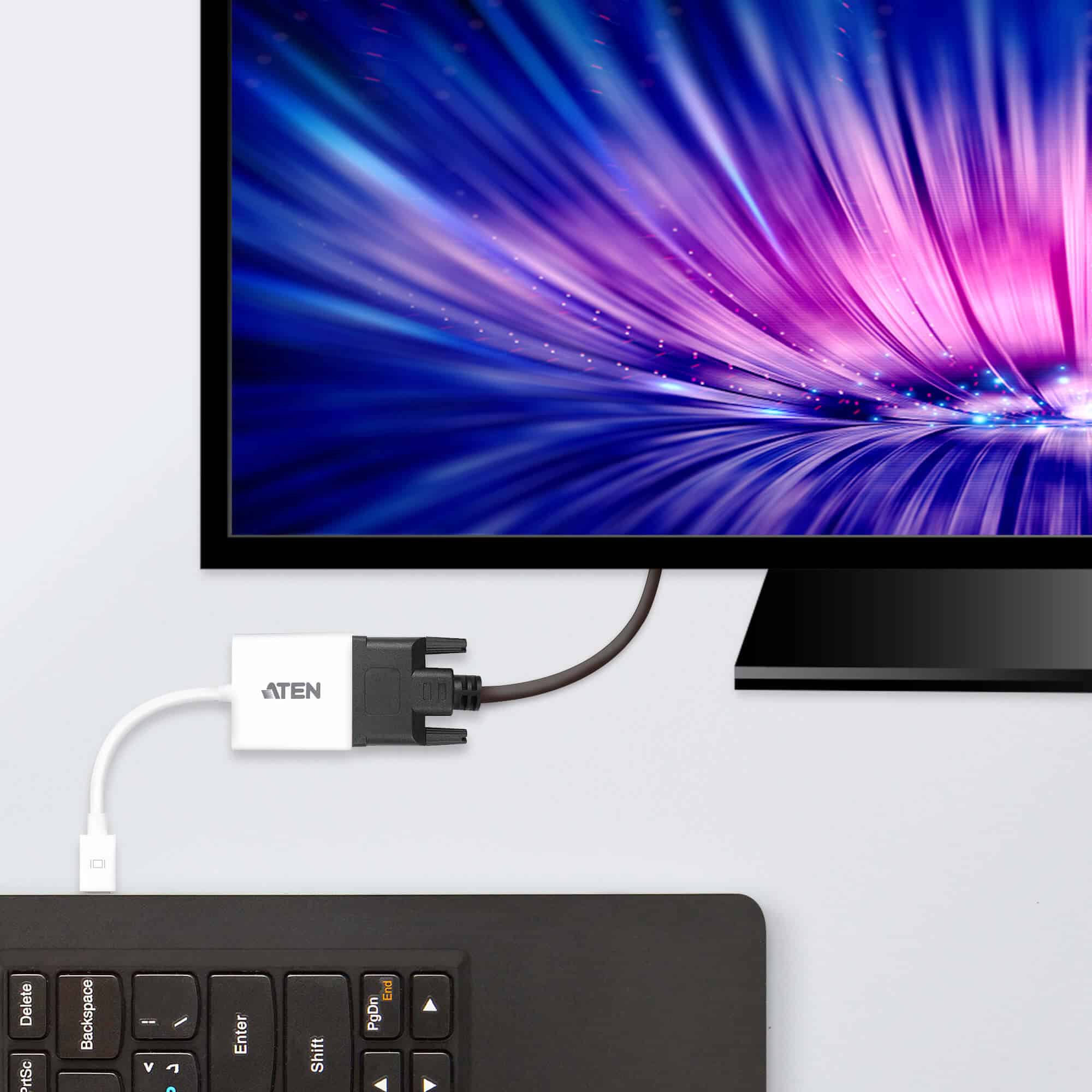 ATEN Mini DisplayPort naar DVI-adapter - Afbeelding 2