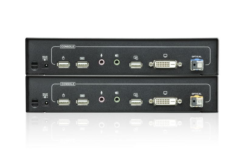 ATEN USB DVI Optische KVM Verlenger (1920 x 1200@600m) - Afbeelding 2