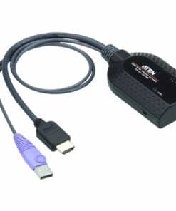 ATEN USB HDMI Virtual Media KVM-adapter (ondersteuning Smartcardlezer en Audio de-embedder)