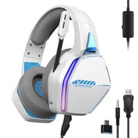 Oniverse Nebula Headset Bedraad Hoofdband Gamen USB Type-A Wit - Afbeelding 2