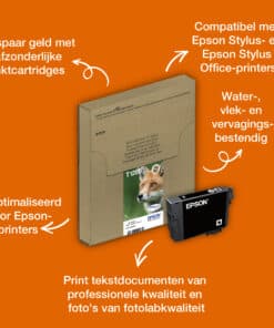 Epson Fox T128 Vos DURABrite Ultra multipack vierkleuren EasyMail-inkt - Afbeelding 6