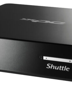 Shuttle XPC nano NS02EV2 Rockchip RK3368 2 GB DDR3L-SDRAM 16 GB eMMC Android 8.1 Nettop Mini PC Zwart - Afbeelding 3