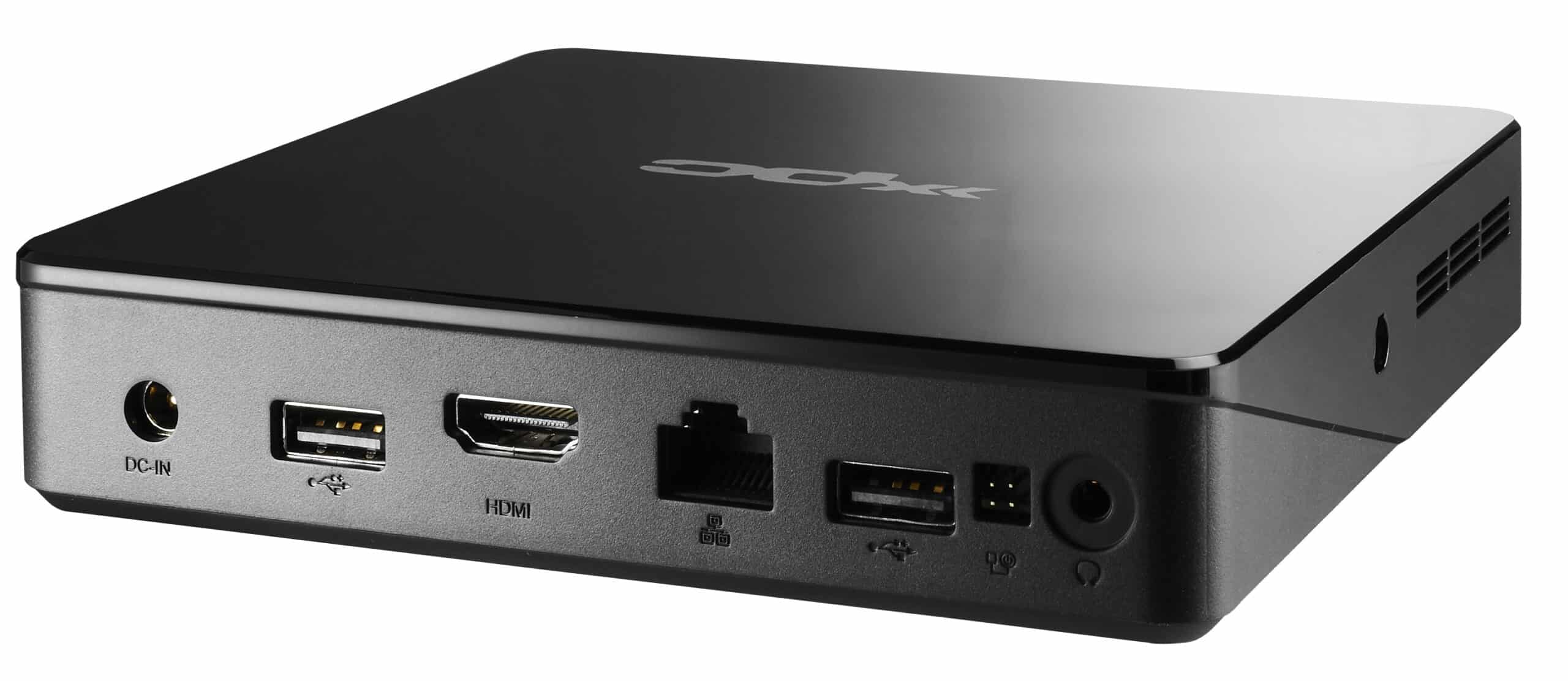 Shuttle XPC nano NS02EV2 Rockchip RK3368 2 GB DDR3L-SDRAM 16 GB eMMC Android 8.1 Nettop Mini PC Zwart