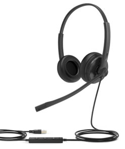 Yealink UH34 SE Dual Headset Bedraad Hoofdband Kantoor/callcenter Zwart