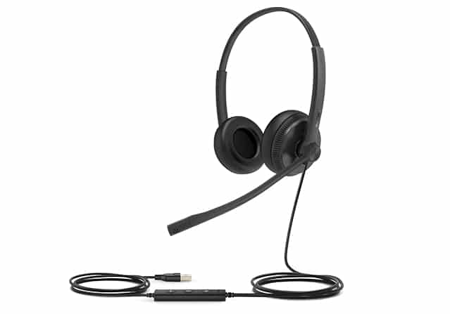 Yealink UH34 SE Dual Headset Bedraad Hoofdband Kantoor/callcenter Zwart