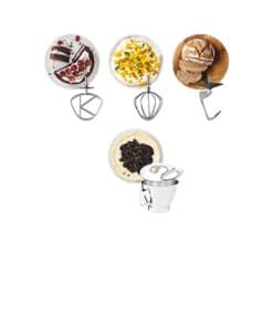 Kenwood KVC65.001WH keukenmachine 1200 W 5 l Roestvrijstaal, Wit Ingebouwde weegschalen - Afbeelding 6