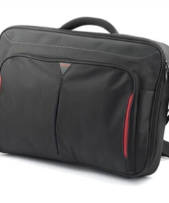 DELL Classic+ 45,7 cm (18") Aktetas Zwart, Rood