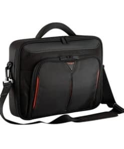 DELL Classic+ 35,6 cm (14") Aktetas Zwart, Rood