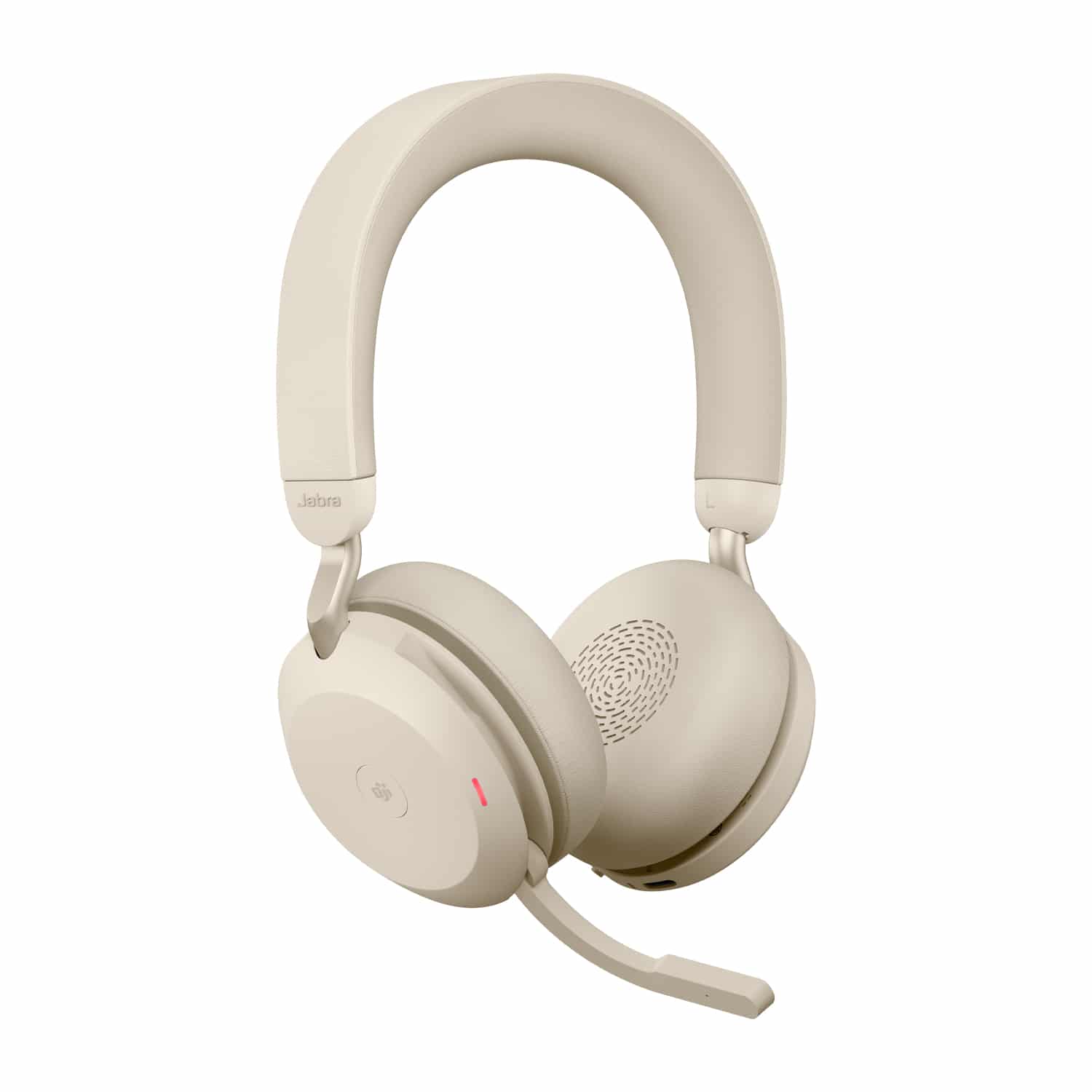 Jabra Evolve2 75 Headset Draadloos Hoofdband Kantoor/callcenter Bluetooth Beige - Afbeelding 3