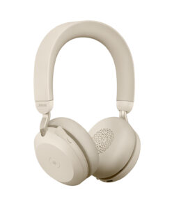 Jabra Evolve2 75 Headset Draadloos Hoofdband Kantoor/callcenter Bluetooth Beige