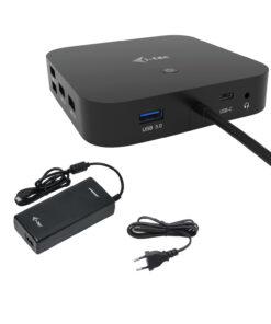 i-tec USB-C HDMI DP Docking Station with Power Delivery 100 W + Universal Charger 100 W