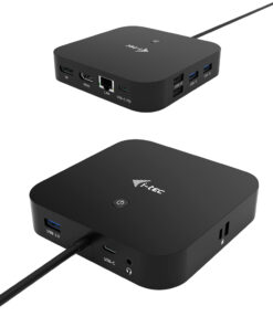 i-tec USB-C HDMI DP Docking Station with Power Delivery 100 W