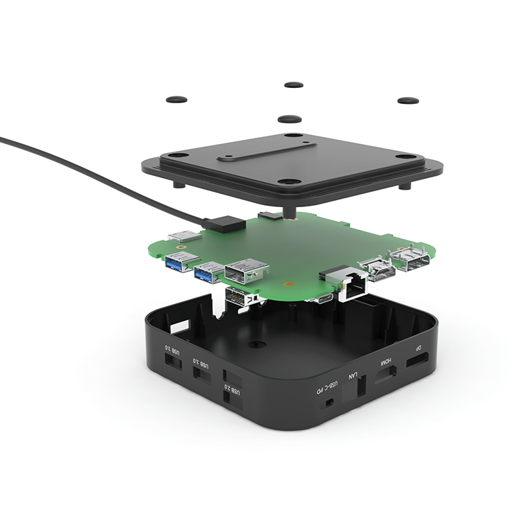 i-tec USB-C HDMI DP Docking Station with Power Delivery 100 W + Universal Charger 100 W - Afbeelding 3