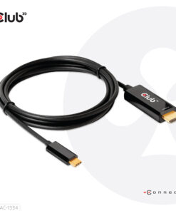 CLUB3D HDMI to USB Type-C 4K60Hz Active Cable M/M 1.8m/6 ft - Afbeelding 7