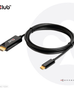 CLUB3D HDMI to USB Type-C 4K60Hz Active Cable M/M 1.8m/6 ft - Afbeelding 8