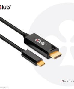 CLUB3D HDMI to USB Type-C 4K60Hz Active Cable M/M 1.8m/6 ft