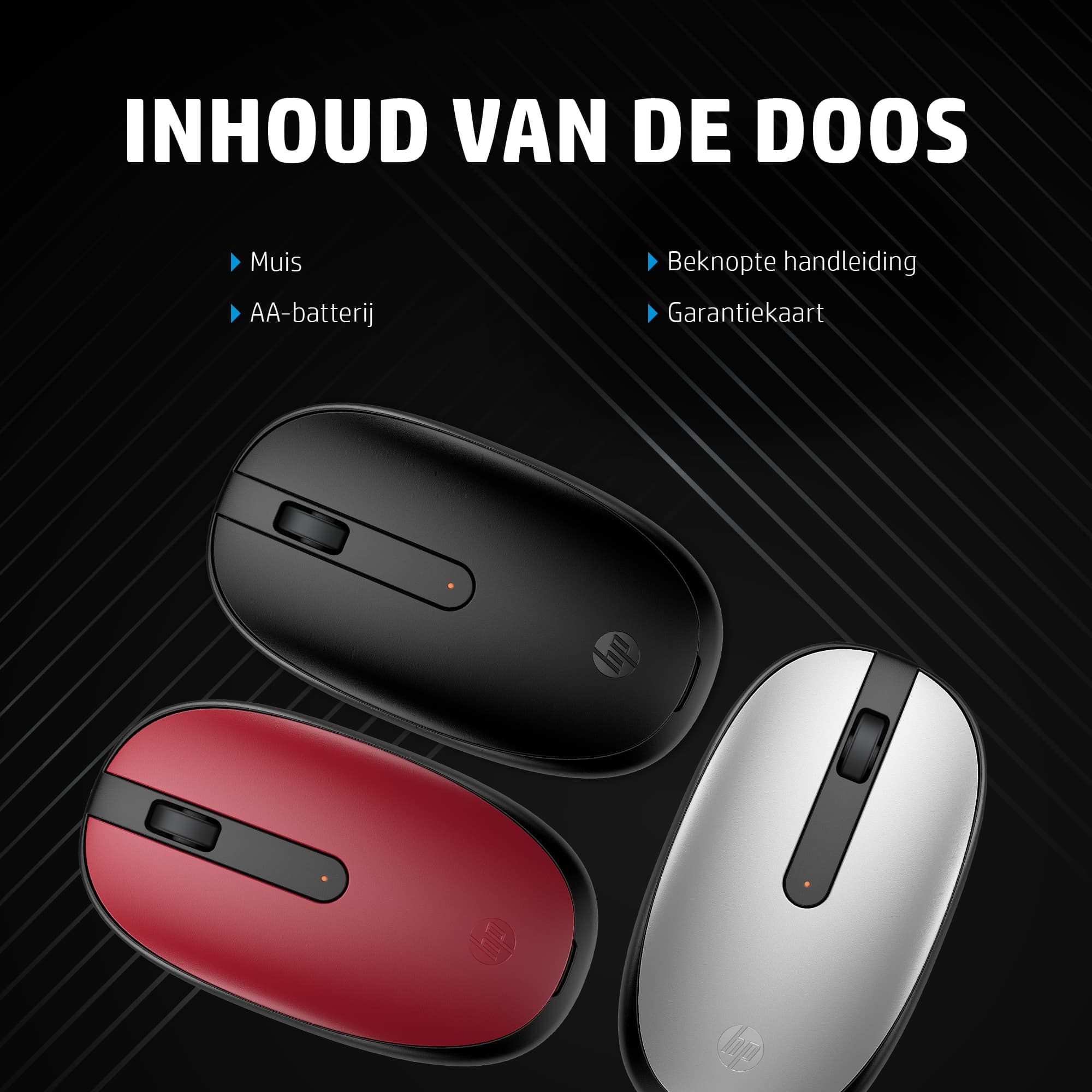 HP 240 Bluetooth-muis, zwart - Afbeelding 2