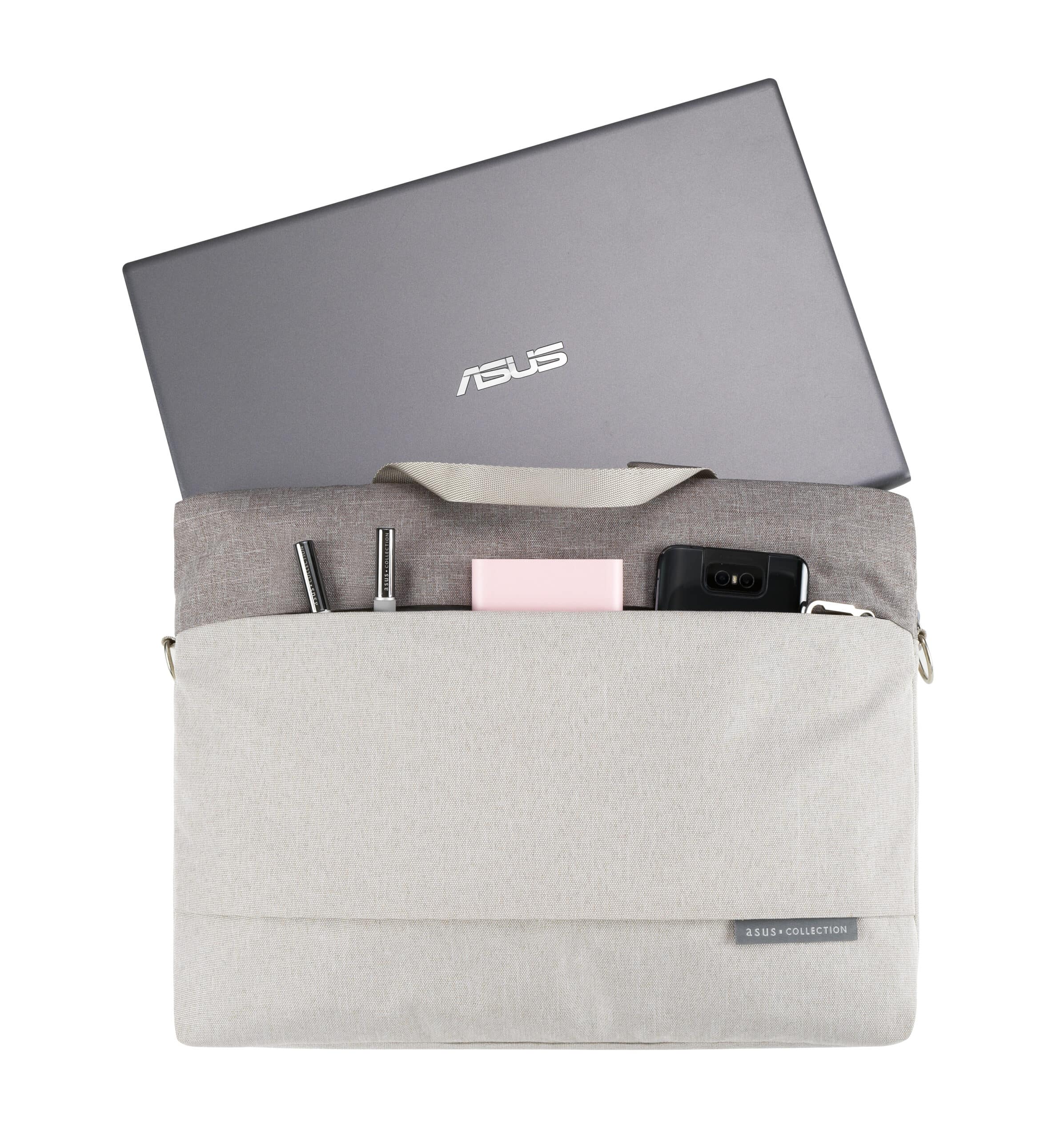 ASUS EOS 2 Carry Bag 39,6 cm (15.6") Opbergmap/sleeve Grijs - Afbeelding 3