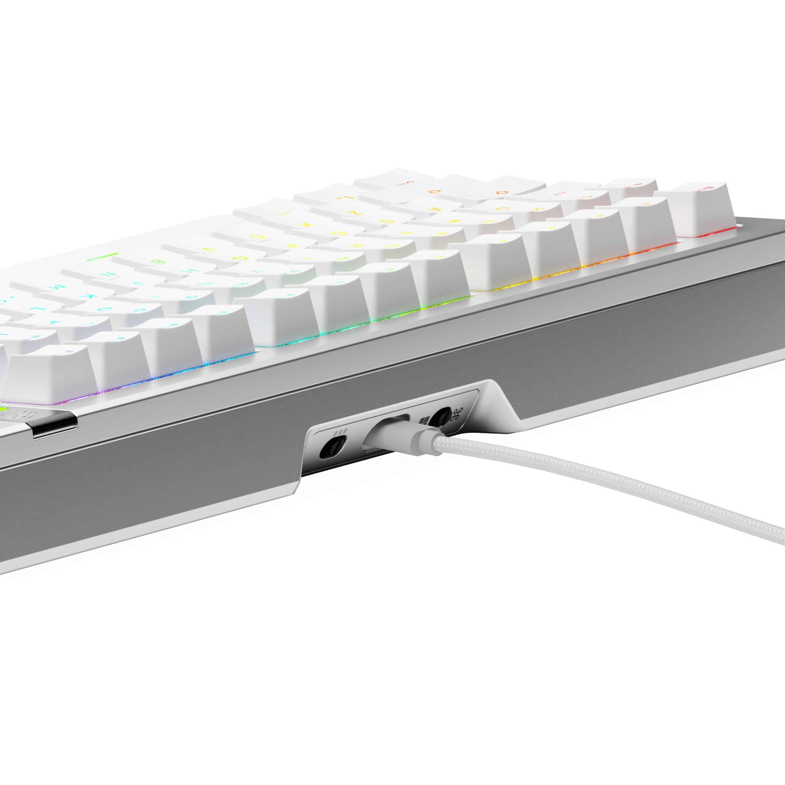 Glorious Gaming GMMK 3 PRO 75% Prebuilt toetsenbord Gamen USB QWERTY Amerikaans Engels Zilver - Afbeelding 5