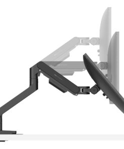 BenQ Ergo Arm BSH01 114,3 cm (45") Bureau Zwart - Afbeelding 2