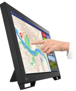 EIZO DuraVision FDF2182WT-BK computer monitor 54,6 cm (21.5") 1920 x 1080 Pixels Full HD LED Touchscreen Tafelblad Zwart - Afbeelding 5