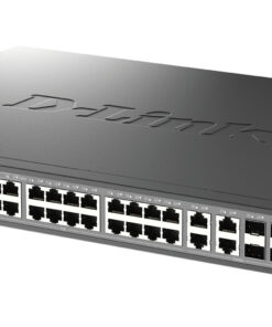 D-Link DSS-200G-28MPP netwerk-switch Managed L2 Gigabit Ethernet (10/100/1000) Power over Ethernet (PoE) 1U Grijs - Afbeelding 2