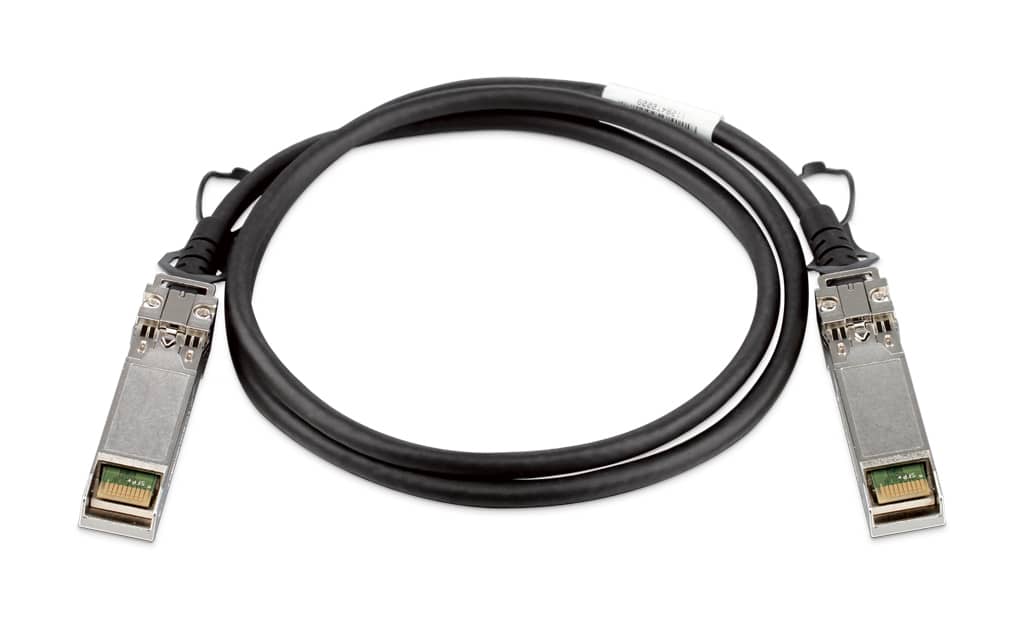 D-Link DEM-CB100S InfiniBand en Glasvezelkabel 1 m SFP+ Zwart