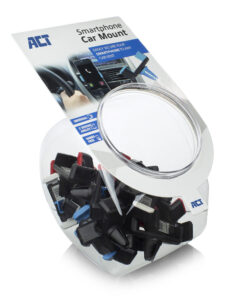 ACT Smartphone autohouder, bevestiging in ventilatierooster, metalen klemsysteem