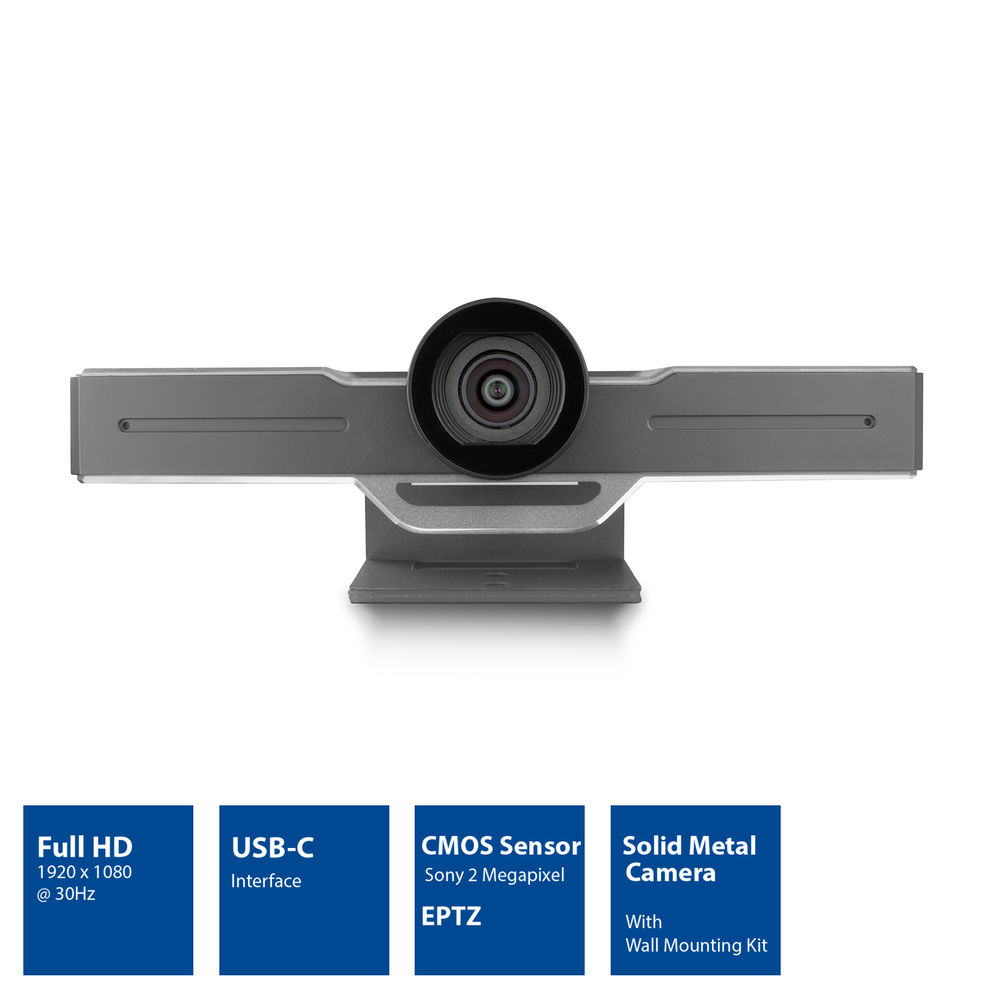 ACT Full HD Conference Camera met microfoon, pan, tilt en zoom - Afbeelding 2