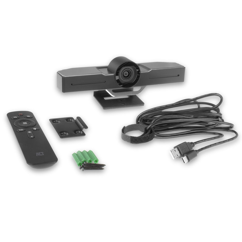 ACT Full HD Conference Camera met microfoon, pan, tilt en zoom - Afbeelding 4