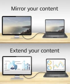 ACT USB-C naar DisplayPort kabel 2 meter - Afbeelding 3